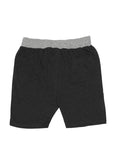 SHARKTRIBE Short For Boys Casual Printed Polycotton (Black, Pack of 1)