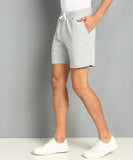 SHARKTRIBE Solid Men Grey Basic Shorts