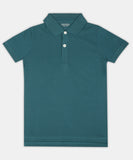 SharkTribe Kids Solid Polo T-Shirt