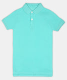SharkTribe Kids Solid Polo T-Shirt