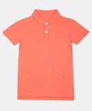 SharkTribe Kids Solid Polo T-Shirt