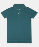 SharkTribe Kids Solid Polo T-Shirt